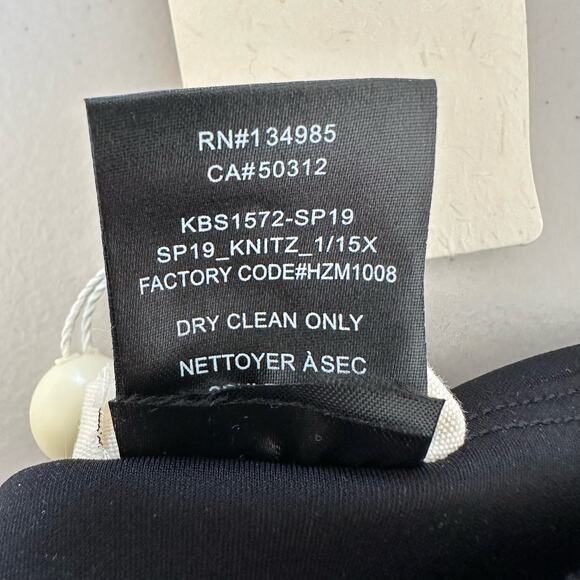 For Love and Lemons Knitwear Brandy Stripe Shorts Size XS Black High Rise - Picture 9 of 10